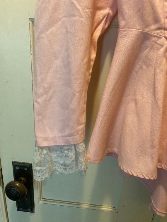 Vintage 1980s California Dress Code Pink Skirt Su… - image 3