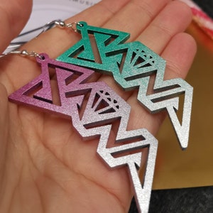 SANA artist logo earrings - LIMITED EDITION