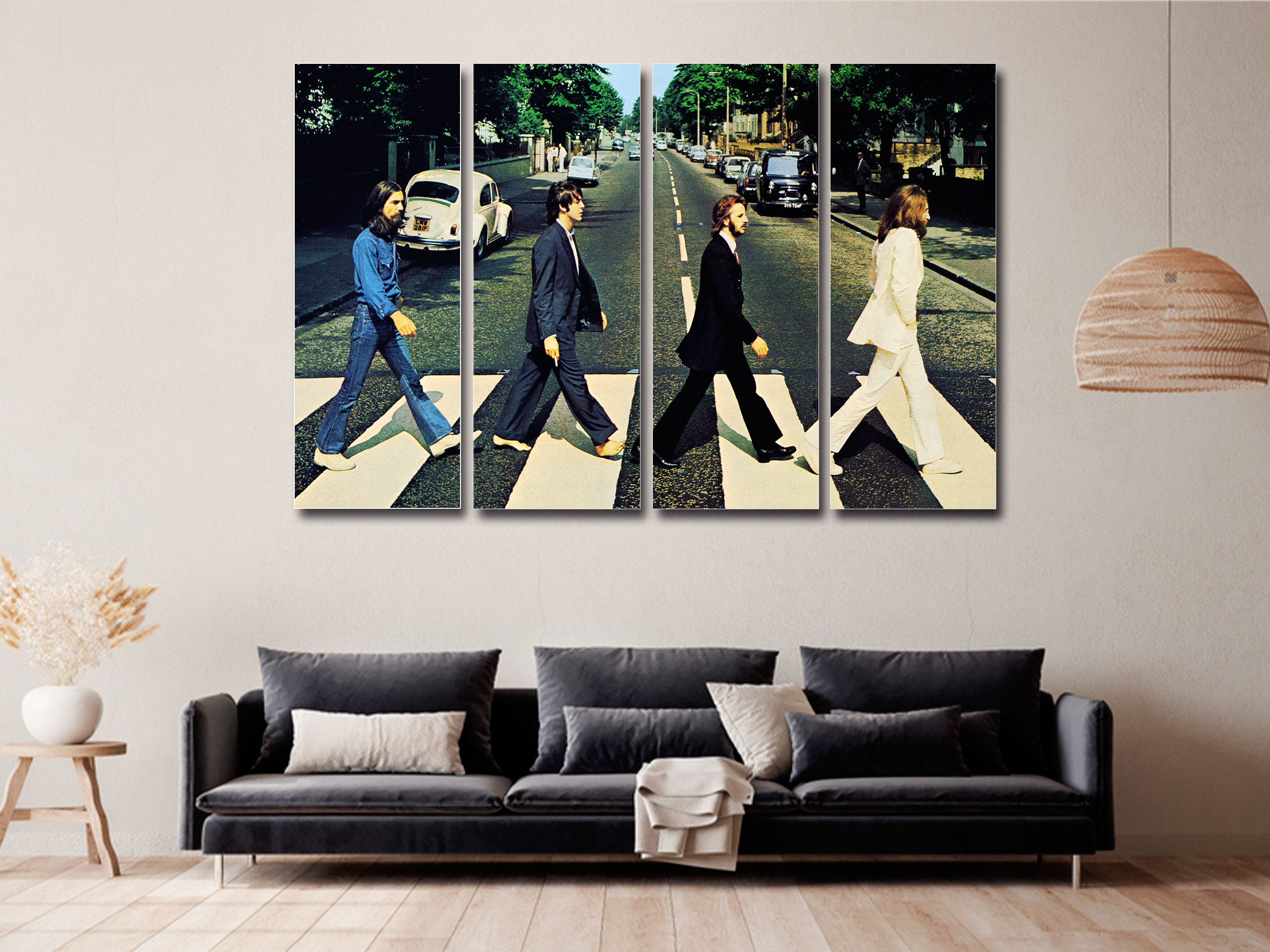 The Beatles Logo Wall Decal Music Band Group Wall Art Vinyl Mural