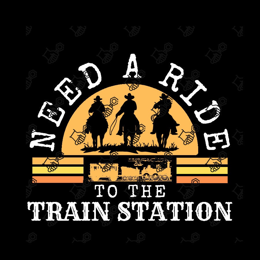Need A Ride to the Train Station / Rip / Digital Download / Etsy
