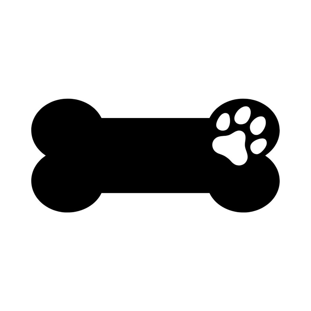 Dog Bone Paw Svg, Dog Bone Svg, Paw SVG, Animal Paw Svg, Animal Svg