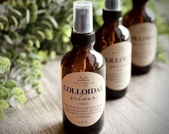 Colloidal Silver 4 oz. Spray 12ppm