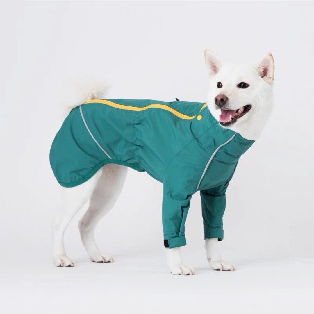 Stylish Dog Rain Jacketdog Raincoatwaterproof Rain Jacket Etsy