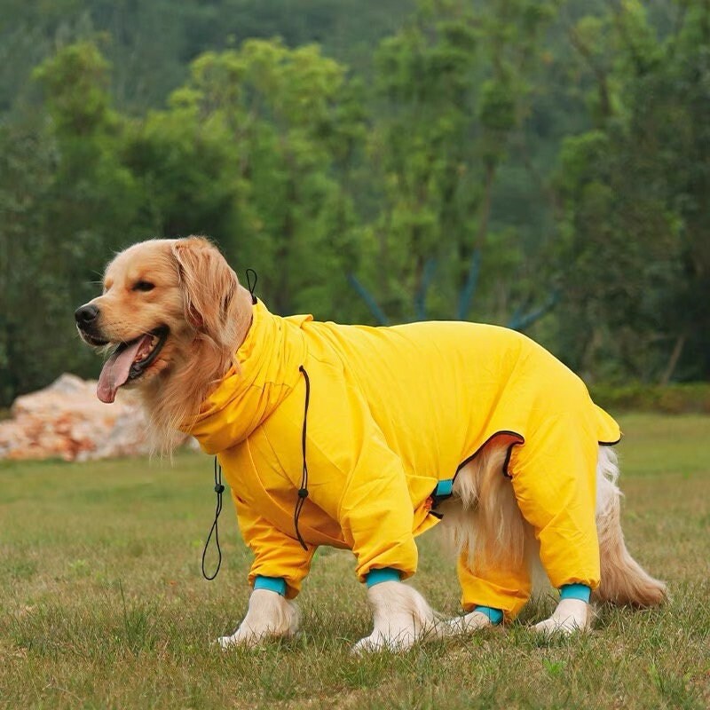 Pet Denim Shirt Large Dog Golden Retrieve Giant Poodel Samoyed