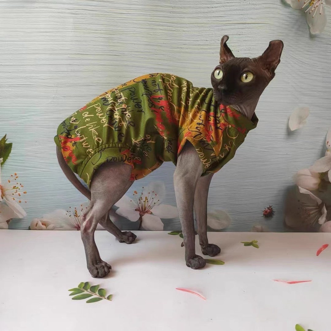 Sphynx Cat Jumperhandmade Cat Clothes Etsy