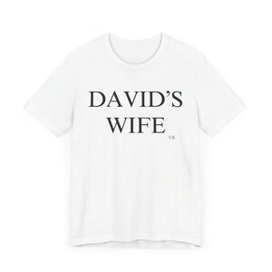 VB David's Wife T-shirt - Etsy