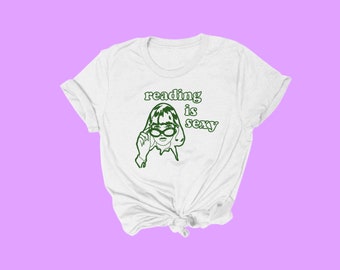 Reading is Sexy Tee, Booktok Shirt, Gift for Book Lover