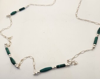 Malachite necklace