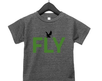 Toddler Eagles Tee, Football T-Shirt, Fly Eagles, Kids Eagles Shirt, Philadelphia T-Shirt