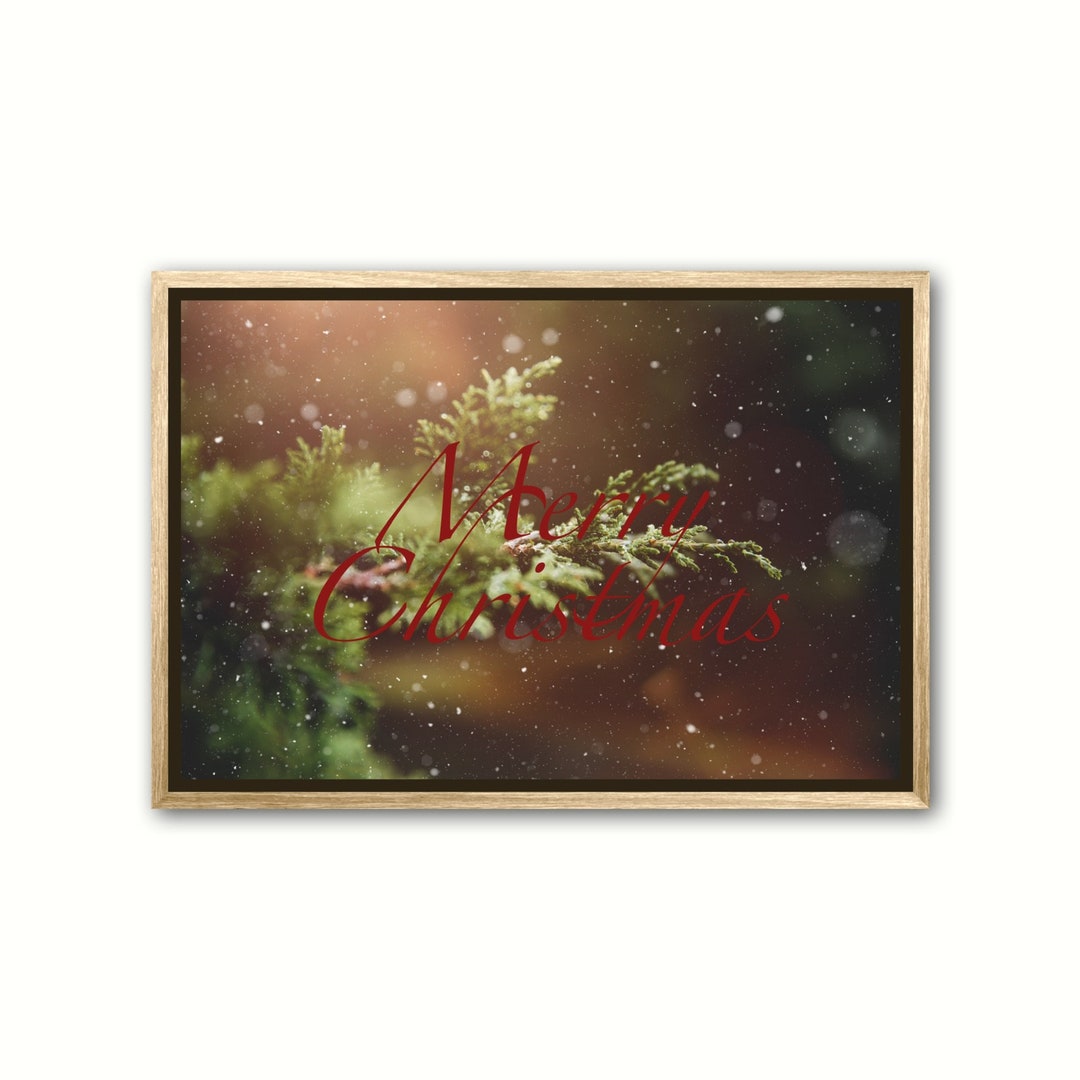 Frame Tv Christmas Art Digital Download Artwork Samsung Etsy