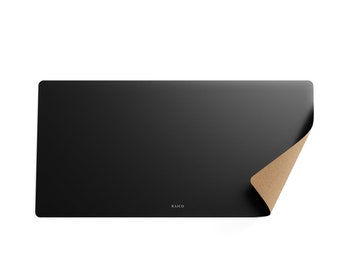 Leather Desk Pad Premium Italian Leather Mat Gaming Pad Minimal Real Leather Desk Keyboard Blotter Large Mouse Pad Grovemade Alternative