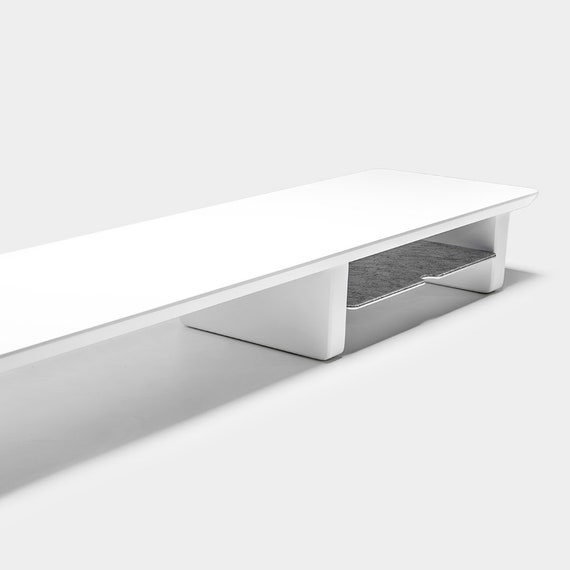 White desk shelf organizer discount