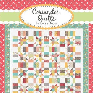 Jelly Twinkle Quilt Pattern by Corey Yoder of Coriander Quilts CQP233