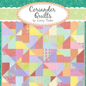 Panache Quilt Pattern by Corey Yoder of Coriander Quilts