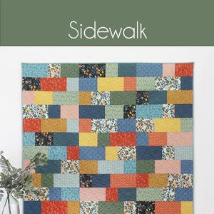 Sidewalk Quilt Pattern by Allison Harris from Cluck Cluck Sew