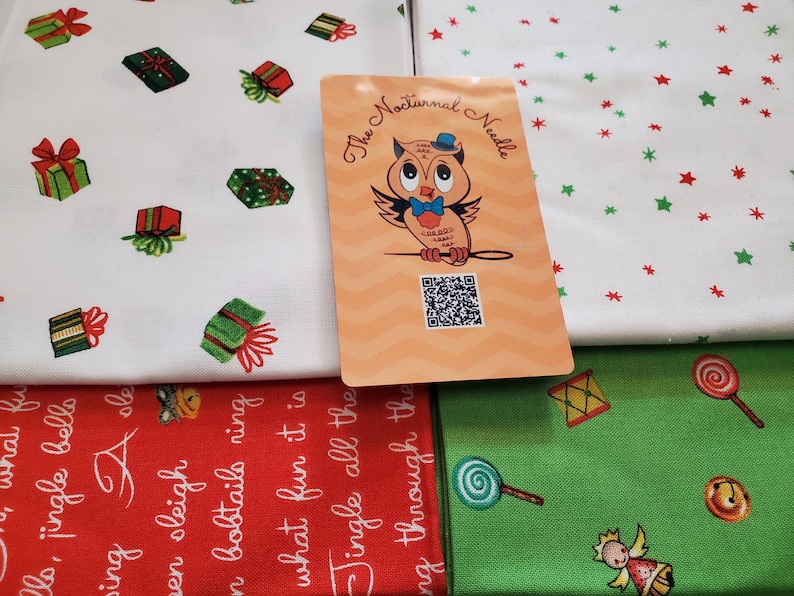 Jingle Bells Fat Quarter Bundle by Lindsay Wilkes for Riley Blake ...