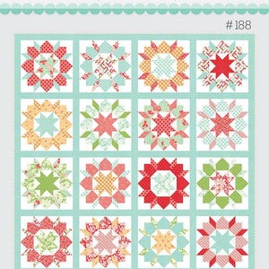 Swoon Sixteen Quilt Pattern by Camille Roskelley from Thimble Blossoms #TBL188
