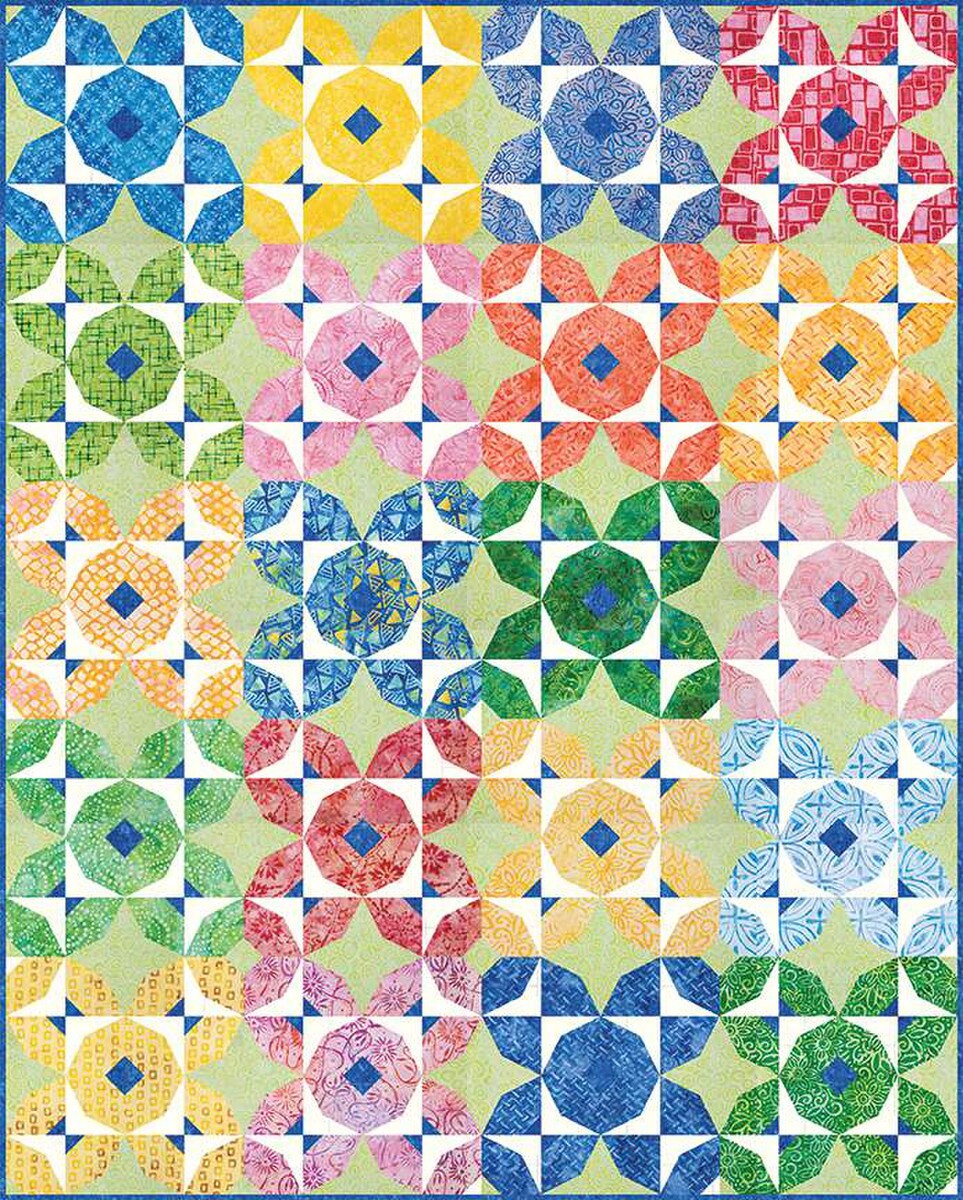 Twist and Turn Quilt Pattern Quilt Pattern by Sandy Gervais for Riley ...