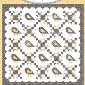 Fly Away Blackbird Quilt Pattern by Corey Yoder of Coriander Quilts
