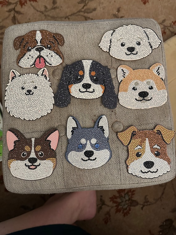 Dog Diamond Painting Coasters 