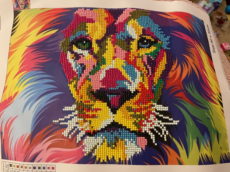 Completed Diamond Paintings Framed or Un Framed Etsy