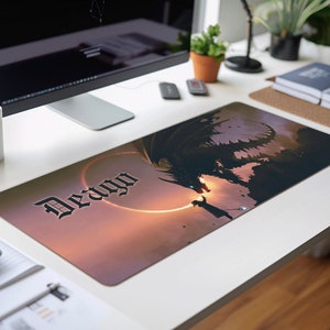 Personalized Dragon Desk Mat- Custom Name Video Gaming Mat- For Kids, Teens, and even Adults!
