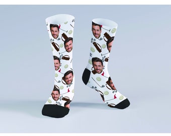 Custom Face Socks, Face on socks, Personalized Socks, Picture Socks, Father's Day Gift