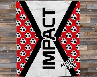 Personalized Sports Team Blanket, Custom Blanket Perfect for Youth and even Adult Leagues! Baseball, Football, Soccer, Tennis, Bowling.