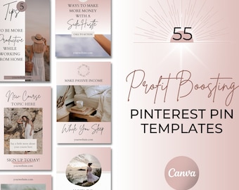 Pinterest Templates, Pinterest Marketing, Pinterest Pins, Pinterest Pin Design, Pinterest Blogger Templates, Pin Templates, Canva Pinterest