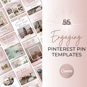 Pinterest Pin Templates | Pinterest Templates | Pinterest Templates Canva | Pinterest Pins | Pinterest Pin Design | Blogger Templates