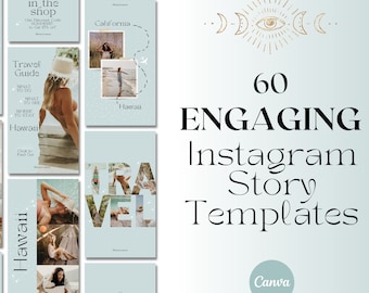 Instagram Story | Travel Instagram Story Template | Travel Agent Instagram Template | Canva Template | Travel Marketing | Instagram Template