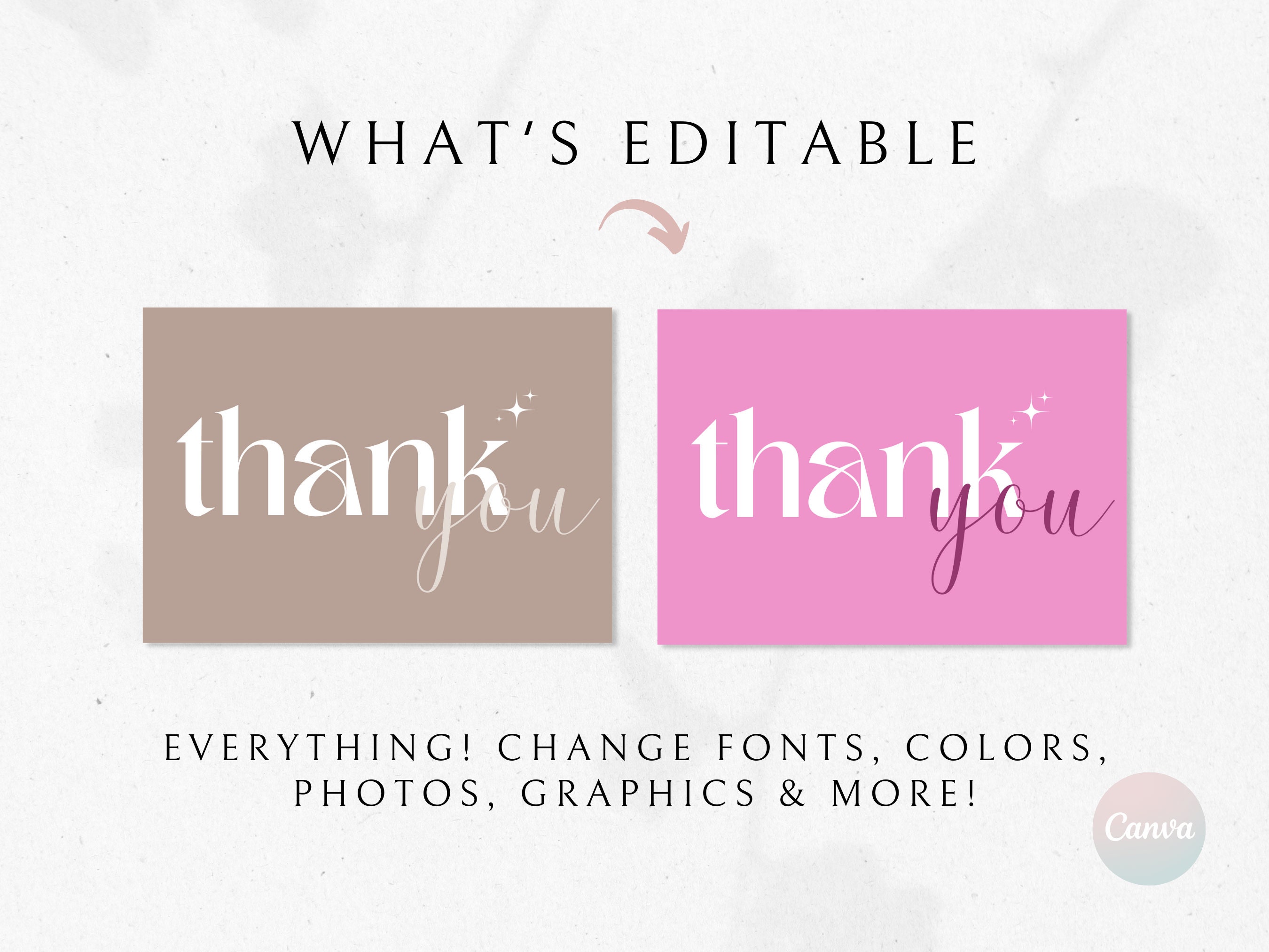 Thanks Fg Thank You Cards Business, Thank You Cards Small Business, Editable ...