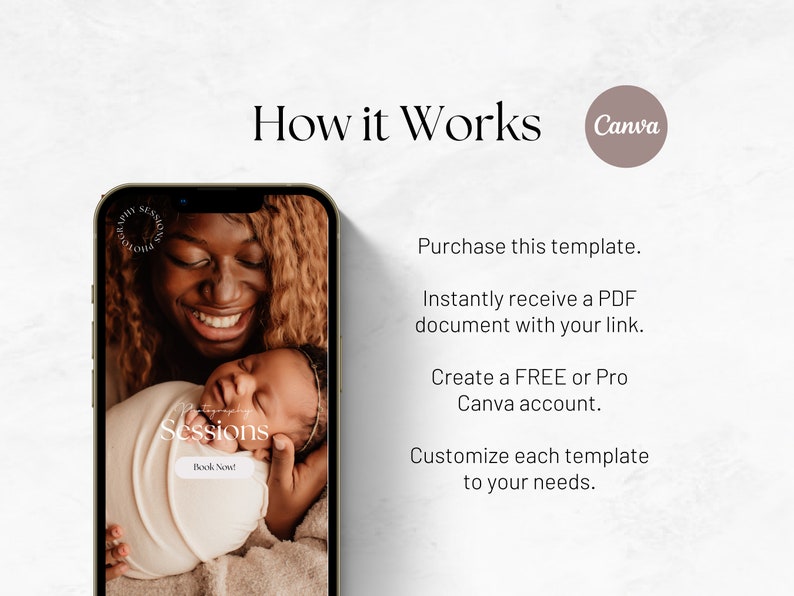 Photography Instagram Template Bundle, Photographer Instagram Post, Branding Kit Photography, Social Media Post, Photographer Template image 8