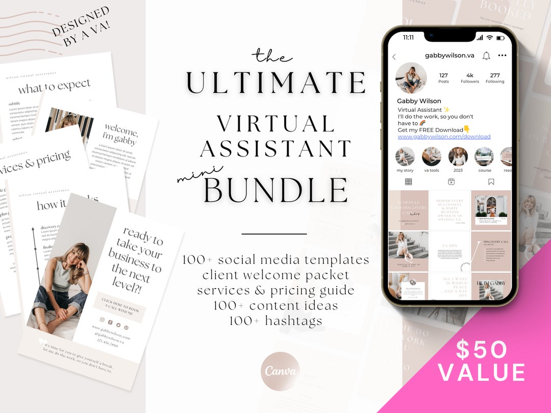 Virtual Assistant Templates, Virtual Assistant Client Welcome Packet ...