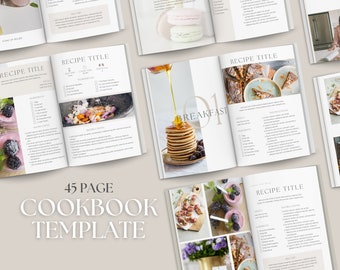 42 Perfect Cookbook Templates [+Recipe Book & Recipe Cards]