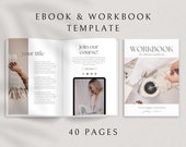 Ebook Template, Coaching Workbook Template, Lead Magnet Template, Course Creator Template, Ebook PDF, Ebook Digital Download