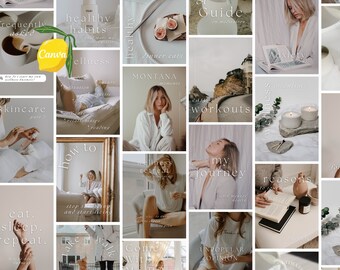 lemon8 Template, Wellness Lemon8 Template, Boho Lemon8 Post, Lemon8 Template Canva, Lemon8 Content Creator, Blogger Template, Lemon8 Design