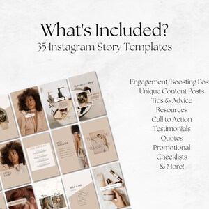 Hairstylist Instagram Story Template, Haircare Social Media Templates ...