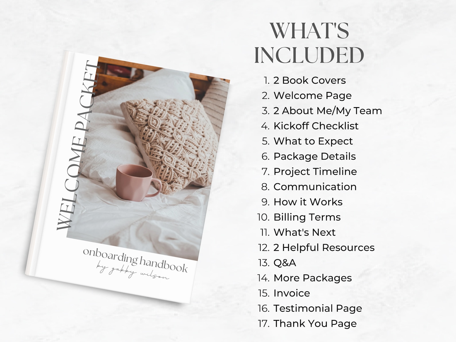 Client Packet Template Virtual Assistant Etsy