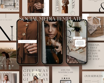Modèles de réseaux sociaux pour entrepreneurs, modèles Instagram pour petites entreprises, modèle Instagram Canva, publication sur les réseaux sociaux pour entrepreneurs