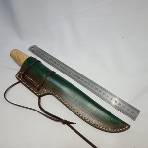 Cuchillos yakutianos hechos a mano, cuchillo yakut de 20 cm de largo, hoja de acero al carbono, regalo del padre para él/ella imagen 9