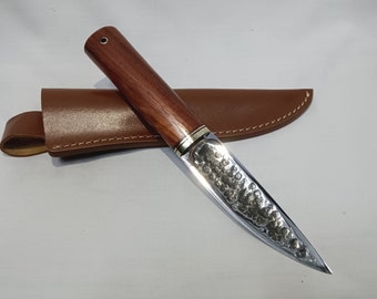 Cuchillo Yakutiano, cuchillo Yakut forjado a mano hecho de acero al carbono Regalo del padre para él/ella