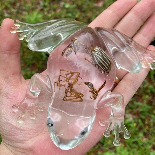 Resin frog