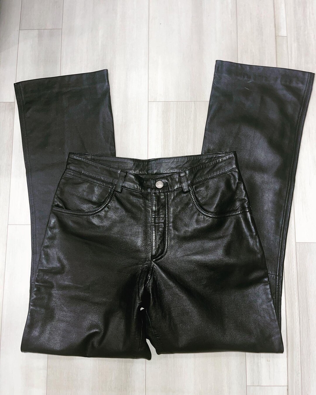 Vintage Leather Wranglers Etsy