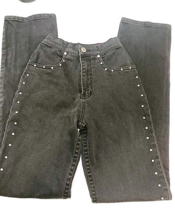 Rhinestone studded Lawman jeans