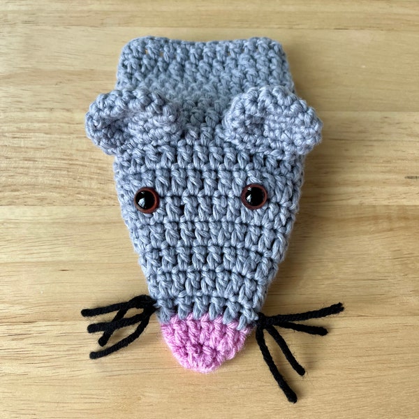 Mouse Hand Puppet Pattern | Crochet Hand Puppet | PATTERN ONLY