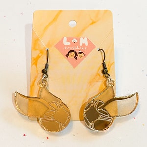 Golden Snitch Earrings