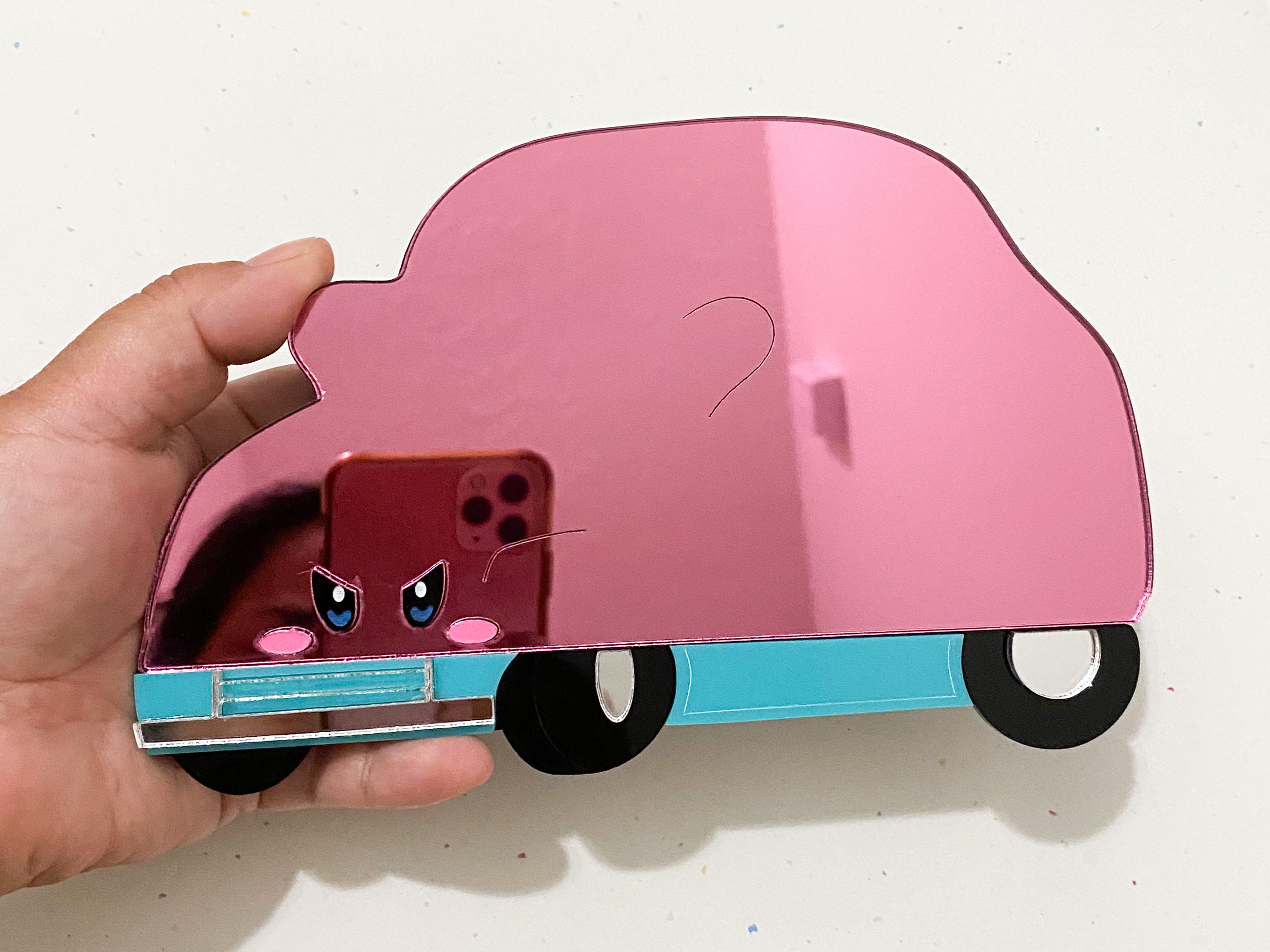 Kirby Car Mirror