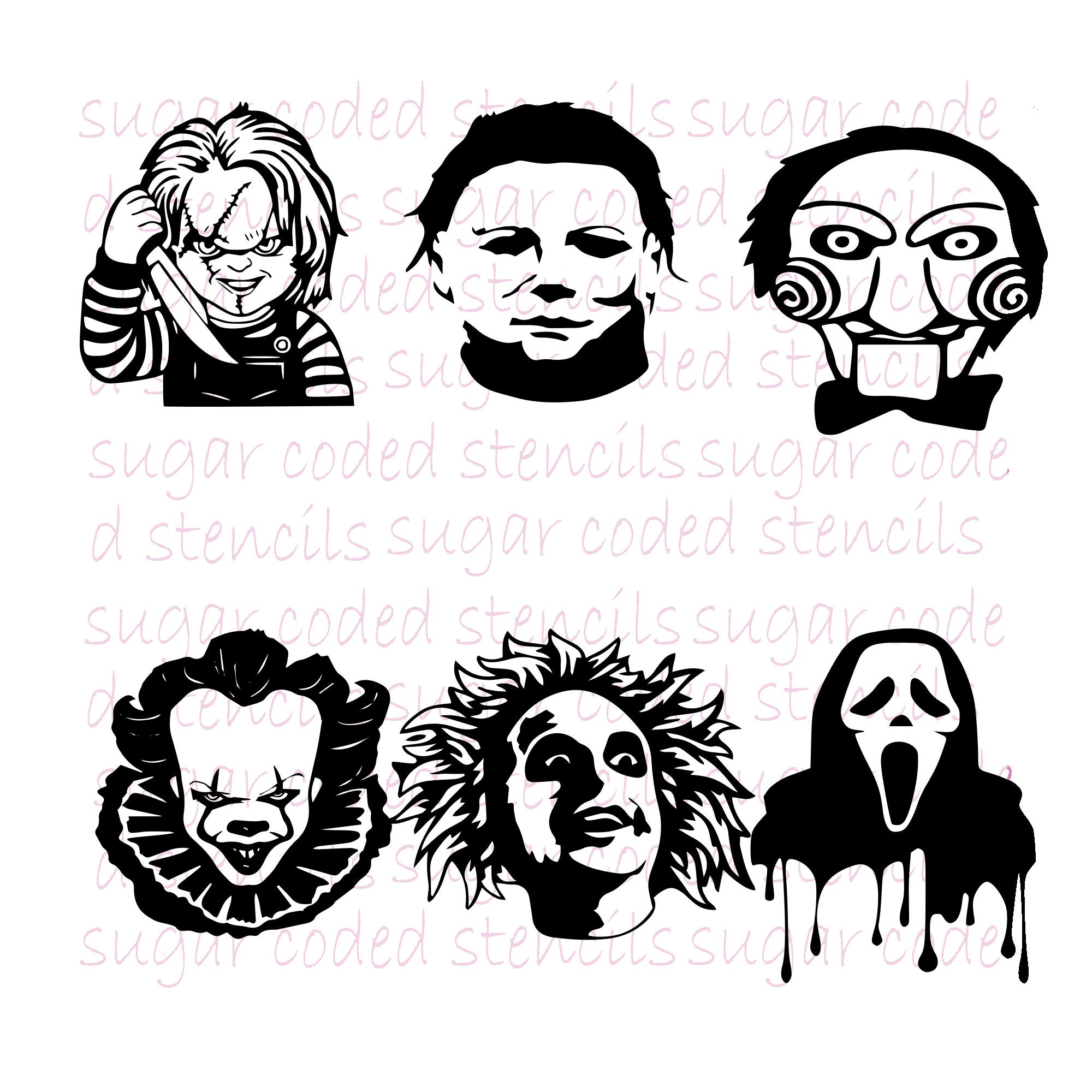  TAIYANBEST Home Family Self Adhesive Silk Screen Printing Stencil 
