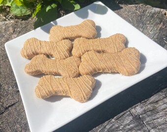 Homemade Peanut Butter Dog Treats (dozen) - Etsy